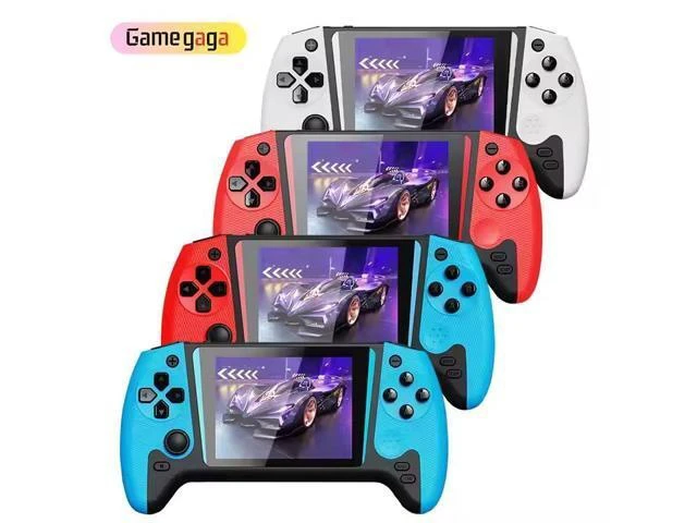 Alt view image 13 of 14 - Q21 Handheld Game Console 500 in 1 Games 3 .5Inch Screen Retro Arcade Childhood Classic Game Console for Kids Children Gift
