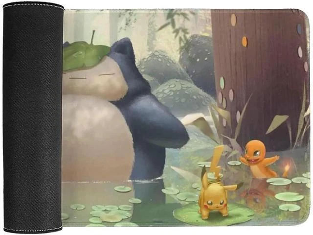 Alt view image 9 of 12 - Extended Gaming Anime Mouse pad Large Gaming Mousepad Desk Mat Waterproof Anti-Dirty Non Slip Stitched Edges Keyboard Mat Perfect for Video Games 60x30cm 23.6x11.8 inch
