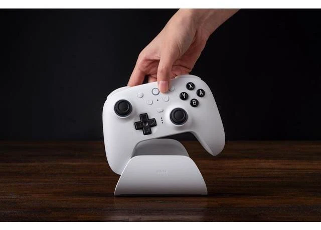 Alt view image 13 of 14 - 8Bitdo Ultimate 2 Bluetooth Controller for Switch/Switch 2 & Windows PC, Switch Pro Controller with TMR Joysticks, Switchable Hall Effect/Tactile Triggers, Vibration and Motion Control - Black