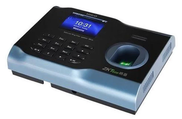 Alt view image 14 of 14 - ZKTeco U160 WiFi Based Time Clock Fingerprint Password Employee Attendance Machine