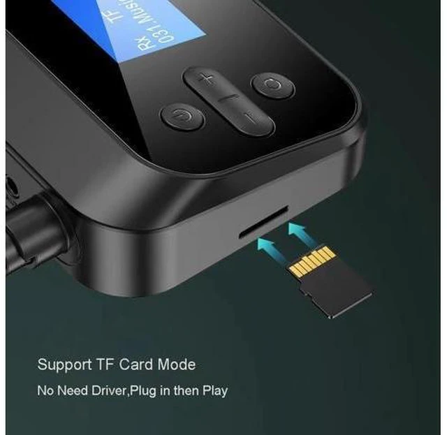 Alt view image 8 of 12 - Bt 5.0 Transmitter Receiver for Tv Home Stereo Low Latency Wireless Audio Adapter