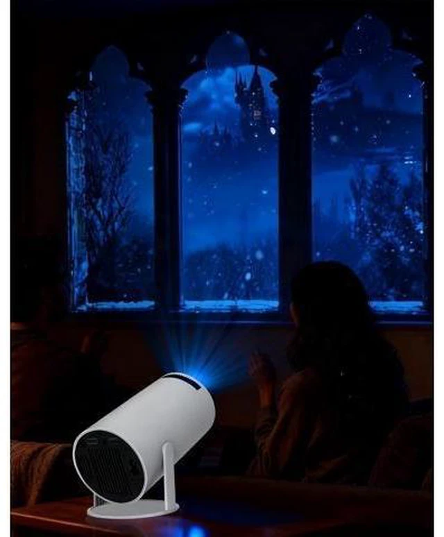 Alt view image 8 of 14 - Realm Portal Projector - Fake Window Projector with 30+ Built-in Fantasy Scenes, Reading Ambience Projector, 100" Screen from 2m, Built-in Speaker & Automatic Focus, for Immersive Reading