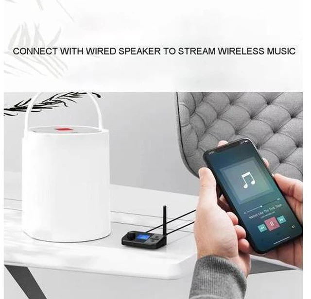 Alt view image 9 of 12 - Bt 5.0 Transmitter Receiver for Tv Home Stereo Low Latency Wireless Audio Adapter