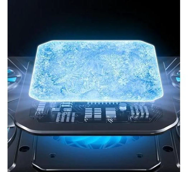 Alt view image 12 of 14 - LZ-D13 Game Cooling Pad 6-core Fan Air-Cooled Laptop Cooler Adjustable Bracket Digital Display Stock ABS PP 14.1-21inch