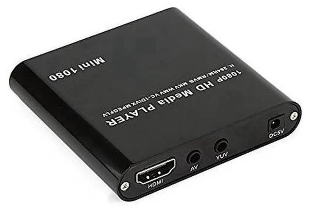 Alt view image 11 of 14 - Mini HDMI Media Player 1080P HDD RM RMVB DIVX AVI MKV USB SD MPEG JPEG MOV SDHC