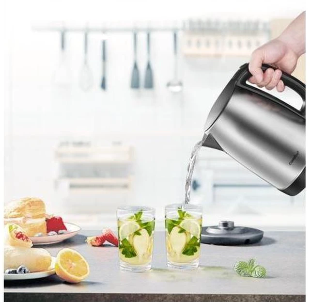 Alt view image 14 of 14 - 1.7L Stainless Steel Electric Tea Kettle, BPA-Free Hot Water Kettle Electric with LED Light, Auto Shut-Off and Boil-Dry Protection, 1500W Fast Boil Electric Kettle