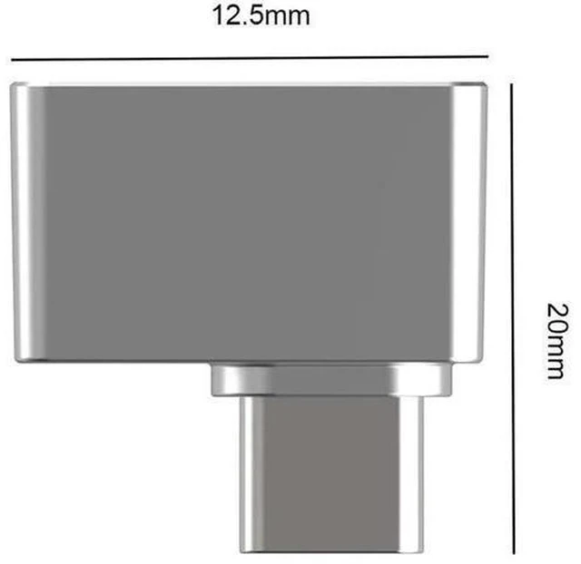 Alt view image 8 of 8 - Type-C Biometric Laptop PC Zinc Alloy Mini USB Fingerprint Reader USB Fingerprint Reader Module Device for Hello
