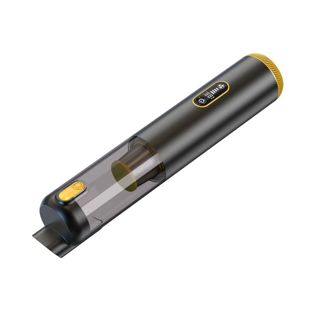 Alt view image 6 of 10 - Portable 18000Pa 3-in-1 cordless handheld metal mini vacuum cleaner, battery-powered, with brushless cleaning, suitable for vehicle use