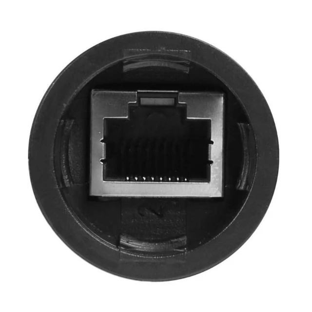 Alt view image 11 of 14 - RJ45 Waterproof Coupler RJ45 Female to Female LAN Ethernet Network Outdoor Extension Waterproof Dustproof Shielded Connector Adapter
