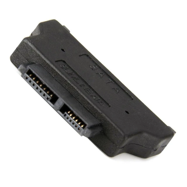 Alt view image 8 of 14 - SATA 22Pin Male to Slimline SATA 13P Female HDD HD Hard Disk Drive Convertor Adapter 6Gbps for Universal Laptop CD DVD-ROM Optical Bay