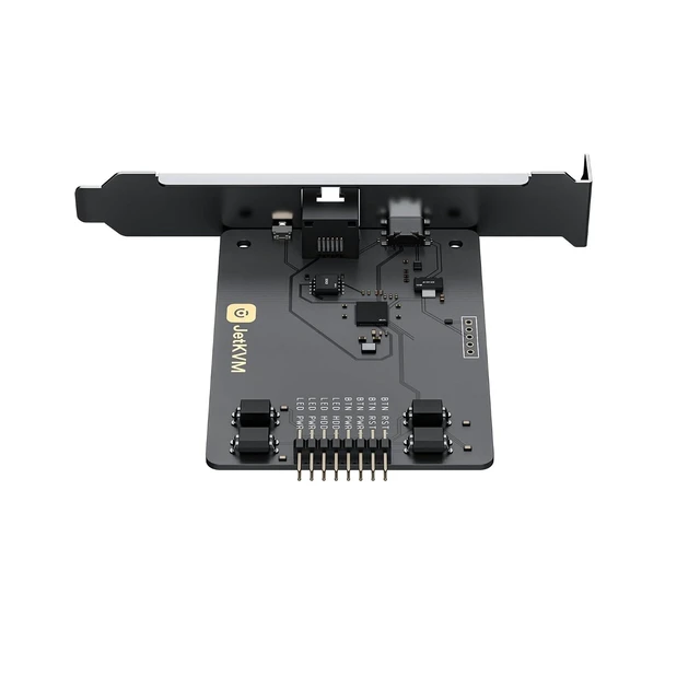 Alt view image 11 of 12 - JetKVM Open-Source IP KVM Remote Control Jet KVM Over IP, Ultra-Low Latency Touchscreen Compatible with Mac/Windows/Linux, for Home Offices Data Centers Server Management (ATX Extension Board)