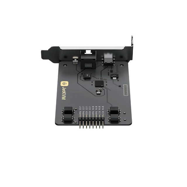 Alt view image 12 of 12 - JetKVM Open-Source IP KVM Remote Control Jet KVM Over IP, Ultra-Low Latency Touchscreen Compatible with Mac/Windows/Linux, for Home Offices Data Centers Server Management (ATX Extension Board)