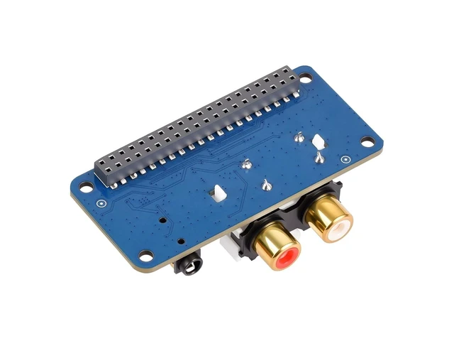 Alt view image 14 of 14 - PCM5122 HiFi I2S DAC Sound Card Audio Board Compatible with Raspberry Pi 5/4B/3B+/3B/Pi Zero W/Zero 2W/Pico W/Pico 2W, Stereo Encoding/Decoding, Onboard 3.5mm Headphone Jack & RCA Connector