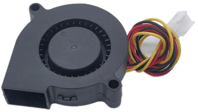 Alt view image 4 of 4 - New for GB1205PHV1-8AY 50 * 50 * 15MM 5015 DC12V 3Pin Magnetic Suspension Mute Speed Turbo 3D Printer Blower Cooling Fan