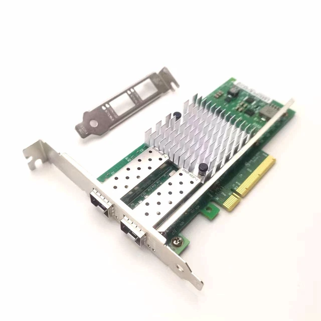Alt view image 7 of 12 - X520-DA2 10G PCI Express x8 82599 ES Chip Dual Port Ethernet Network Adapter E10G42BTDA,SFP not included