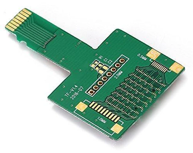 Alt view image 12 of 14 - UHS-I TF T-Flash Micro SD Male Extender to SD Card Female Extension Adapter PCBA Compatible with SD/SDHC/SDXC UHS-1