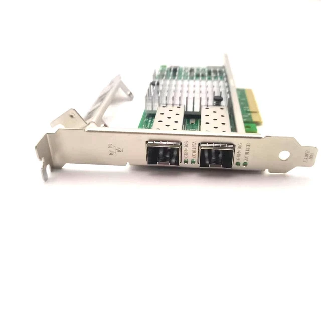 Alt view image 11 of 12 - X520-DA2 10G PCI Express x8 82599 ES Chip Dual Port Ethernet Network Adapter E10G42BTDA,SFP not included