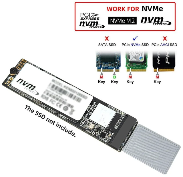 Alt view image 14 of 14 - CFexpress Type-A to NVME 2230 2240 2260 2280 Memory Card Kit Case CFE CFA M-Key Adapter for Camera 8K RAW PCIe Expansion