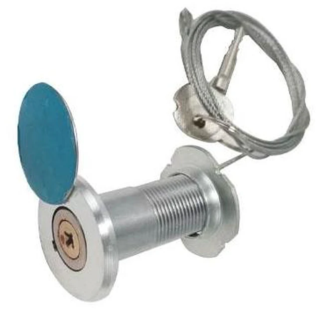 Alt view image 7 of 7 - Garage door lock - Universal external key-type emergency release device - Suitable for manual disconnection lock kits for garage doors