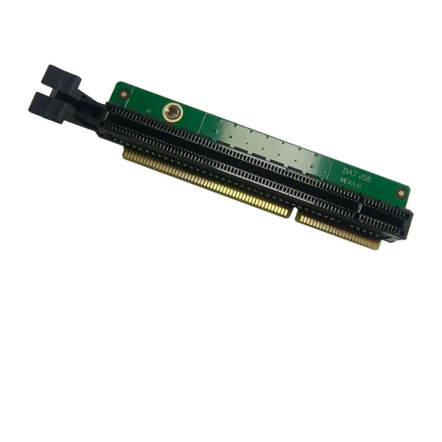 Alt view image 6 of 6 - PCIe Riser Adapter Board for Tiny Desktop Systems Network Card and GPU Expansion Compatible with M720Q M920X M910X P330 P350 M90Q Card (Tiny6 Version)
