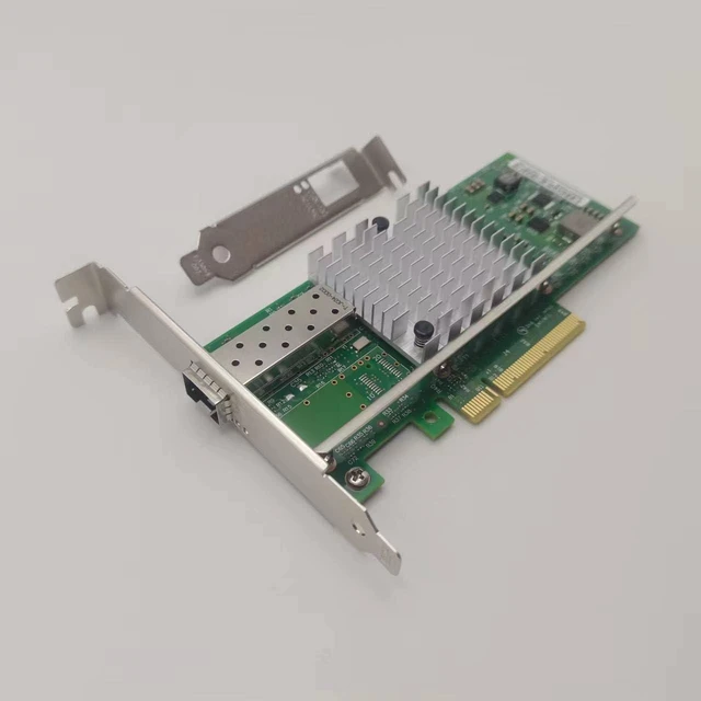 Alt view image 2 of 2 - BTuregsau M.2 10G Server Network Card M.2 M X520-DA1 10G SFP+ Fiber Optic Industrial Computer Server Network Card JL82599EN Chip