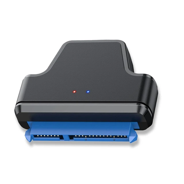Alt view image 8 of 14 - 5Gbps Micro USB 3.0 to SATA 22Pin 7+15 Enclosure Adapter for 2.5" Hard Disk Drive SSD HDD Mass Storage Class