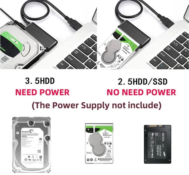 Alt view image 10 of 14 - 3.0 to Angled SATA 22 Pin Adapter Cable for 2.5" 3.5inch Hard Disk Drive SSD for Desktop Laptop
