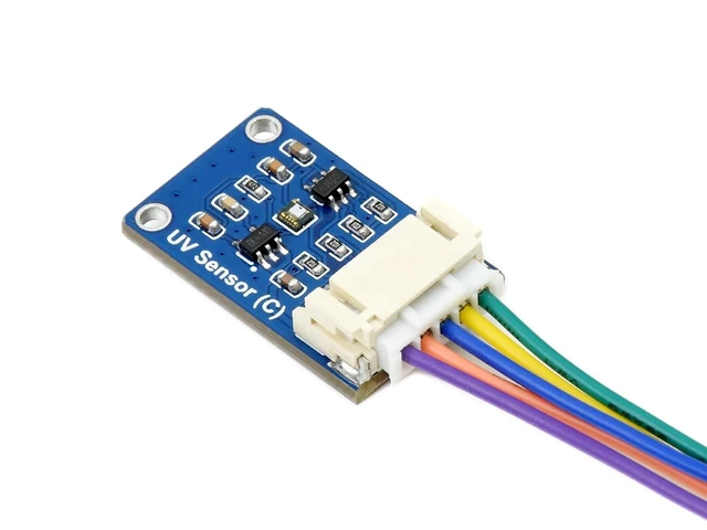 Alt view image 8 of 14 - Digital LTR390-UV Ultraviolet Sensor (C), Direct UV Index Value Output, I2C Bus 3.3V/5V,Compatible with Raspberry Pi/forArduino/STM32