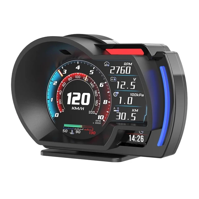 Alt view image 8 of 14 - Cross-border bestseller A520 New Car GPS Dual-mode Driving Computer HUD Head-Up Display OBD Automotive Dashboard