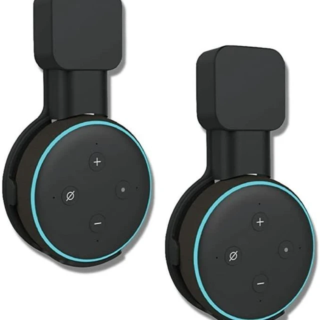Alt view image 11 of 12 - Smart speaker ABS material speaker stand, suitable for Echo Dot 3 wall-mounted stand