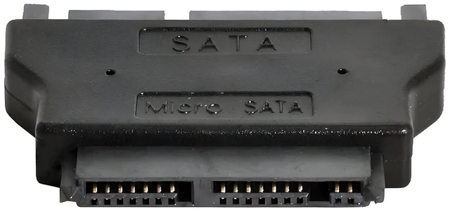 Alt view image 8 of 14 - Micro SATA 7+9p 16pin SSD 1.8" HDD Hard Disk Drive to 2.5" SATA 7+15p 22pin Adapter 6Gbps for Laptop Desktop