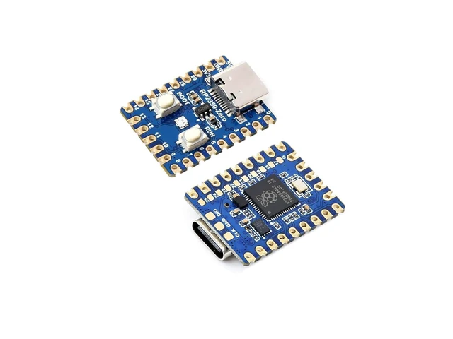 Alt view image 8 of 14 - RP2350 MCU Board Zero Pico 2 RP2350 Mini Development Board Based on Raspberry Pi RP2350A Microcontroller Chip, Dual-core & Dual-Architecture Design, 4MB Flash Memory, Type-C Connector