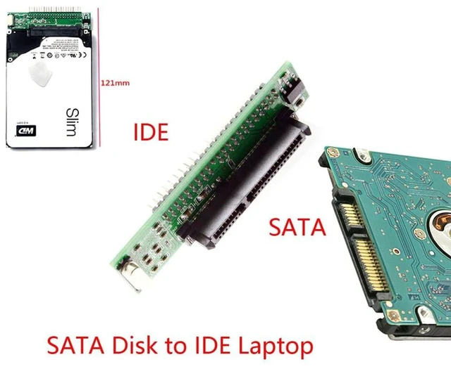Alt view image 11 of 14 - xiwai SATA Female to IDE 44Pin Converter Adapter PCBA for Laptop & 2.5" Hard Disk Drive