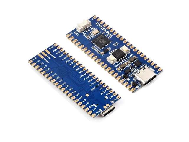 Alt view image 8 of 14 - RP2350 MCU Board Plus Pico 2 RP2350 Development Board Based on Raspberry Pi RP2350A Dual-core & Dual-Architecture Microcontroller Chip, 4MB of on-Board Flash Memory, Type-C Connector