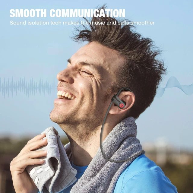 Alt view image 7 of 7 - Wireless Bluetooth Earbuds Sports Headphones with AI Music Generation Bluetooth 5.3 HD Stereo Sound IPX7 Waterproof 16 Hours Playtime 11mm Dynamic Drivers Clear Calls Technology
