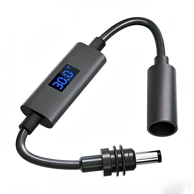 Alt view image 5 of 8 - The new DC male-to-female extension cable with a current capacity of 5521 amperes and a waterproof female connector is suitable for display screens, routers, and power supplies.
