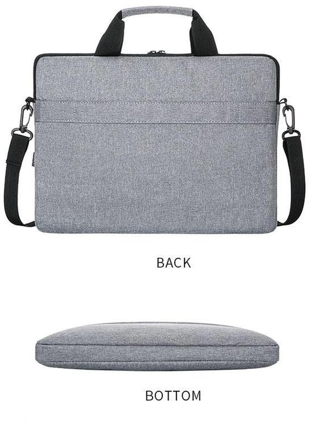 Alt view image 5 of 8 - Laptop bag, briefcase, business water-resistant Oxford cloth document bag, commuting handbag, file bag, office bag