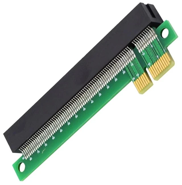 Alt view image 14 of 14 - Express 1x to 16x Extender Converter Riser Card Adapter Male to Female Extension for Graphics Card