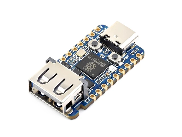 Alt view image 8 of 14 - RP2350 USB Mini Development Board Based on Raspberry Pi RP2350 Dual-core & Dual-Architecture Microcontroller, 150MHz Operating Frequency, Onboard USB Ports