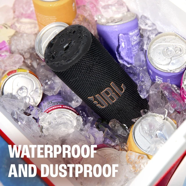 Alt view image 12 of 14 - Grip Portable Bluetooth Speaker, Waterproof, Ambient Light - Squad Up to 14 Hr Playtime, AI Sound Boost, IP68 Waterproof And Dustproof, Drop-Proof, App Control, Ideal For Outdoor And Travel