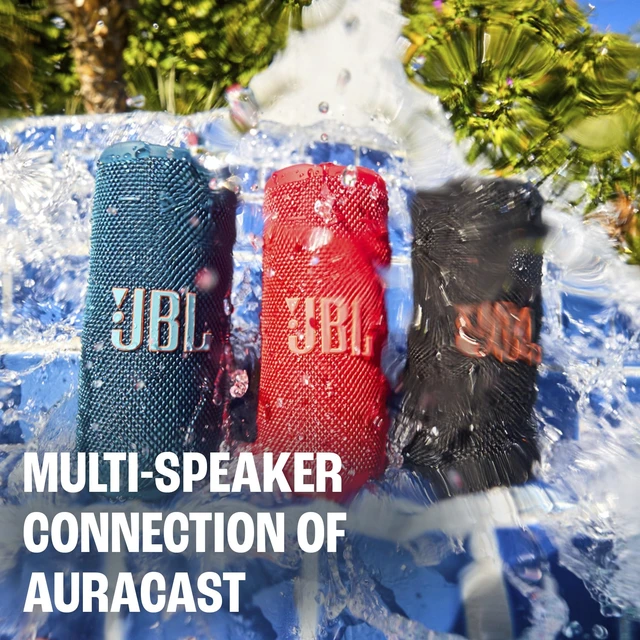 Alt view image 13 of 14 - Grip Portable Bluetooth Speaker, Waterproof, Ambient Light - Squad Up to 14 Hr Playtime, AI Sound Boost, IP68 Waterproof And Dustproof, Drop-Proof, App Control, Ideal For Outdoor And Travel
