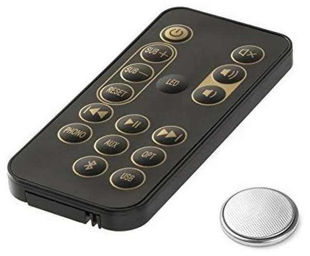 Alt view image 4 of 6 - Remote Control for Klipsch R-15PM R15PM R-51PM 1062775 RT1062775 with Battery Inside