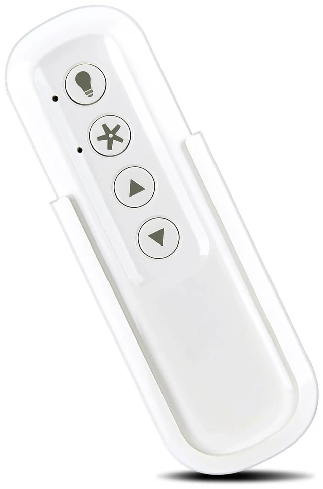Alt view image 8 of 14 - 99372 99119 P/N K6019-01 Replacement Remote Control for Hunter Ceiling Fan | for model: 99372 99770 99392 99118 99122 99123, 3-Speed & Light Dimmer with Wall Mount (Remote Only)