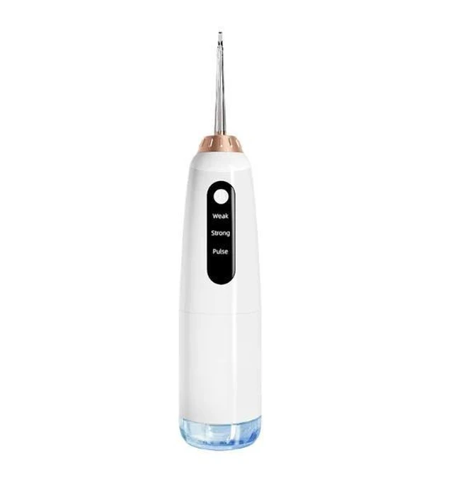 Alt view image 9 of 10 - SOEWIOU Portable Water Flosser 310 ml, USB-C Rechargeable Oral Irrigator with LCD, 3 Modes 4 Jet Tips, IPX7 Waterproof Travel Water Pick, Teeth/Braces/Implant Clean, Collapsible 210-310 ml Tank,