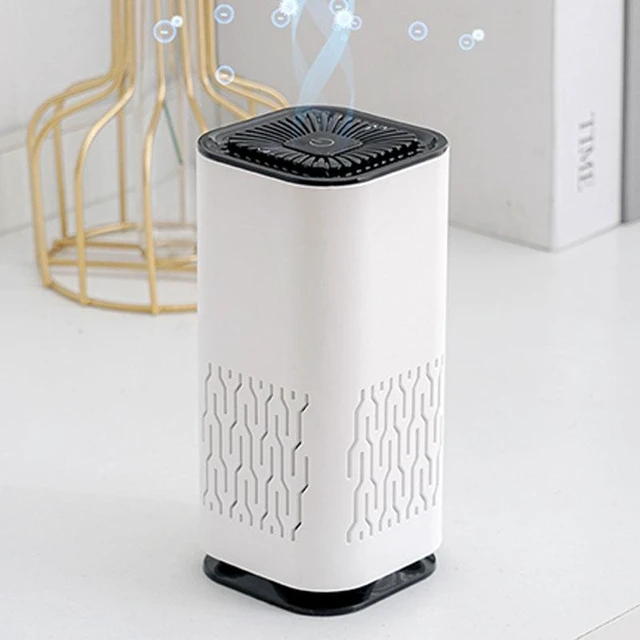 Alt view image 4 of 6 - SOEWIOU Mini Portable Car Negative Ion Air Purifier for Auto & Home, Odor Eliminator, Formaldehyde Removal, Sterilization, Smoke Cleanse
