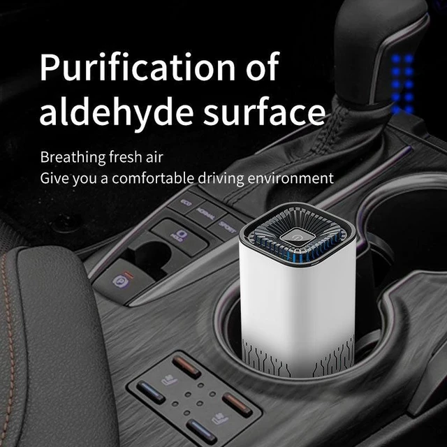 Alt view image 5 of 6 - SOEWIOU Mini Portable Car Negative Ion Air Purifier for Auto & Home, Odor Eliminator, Formaldehyde Removal, Sterilization, Smoke Cleanse