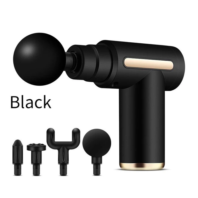 Alt view image 6 of 10 - SOEWIOU Mini Electric Fascia Gun, USB Rechargeable Muscle Massager, Portable Deep Tissue Massage Gun for Muscle Relief & Relaxation