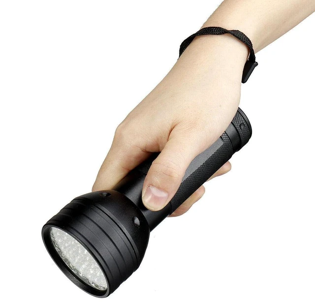 Alt view image 10 of 10 - SOEWIOU 51 LED UV Black Light Flashlight, Ultraviolet Scorpion Detector, Portable UV Flashlight for Money Check, Anti-Counterfeiting, Resin Curing and Stain Detection