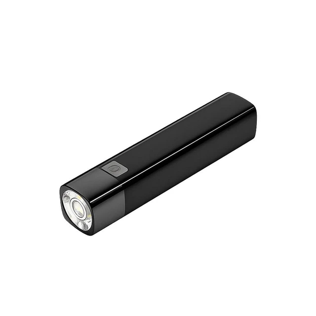 Alt view image 4 of 6 - SOEWIOU LED Flashlight, High Brightness Zoomable Tactical Flashlight, Portable ABS Handheld Torch with Adjustable Focus, Compact Flashlight for Camping, Hiking, Emergency & Home Use, Black