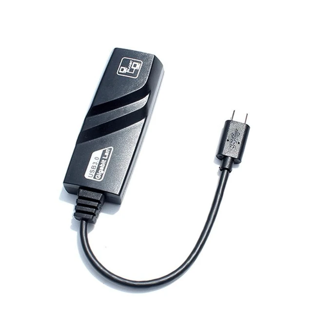 Alt view image 2 of 3 - SOEWIOU TypeC USB 3.1 to RJ45 Gigabit Ethernet Adapter, DriverFree External Network Adapter, 10/100/1000Mbps LAN Converter for Laptop, Tablet, Smartphone